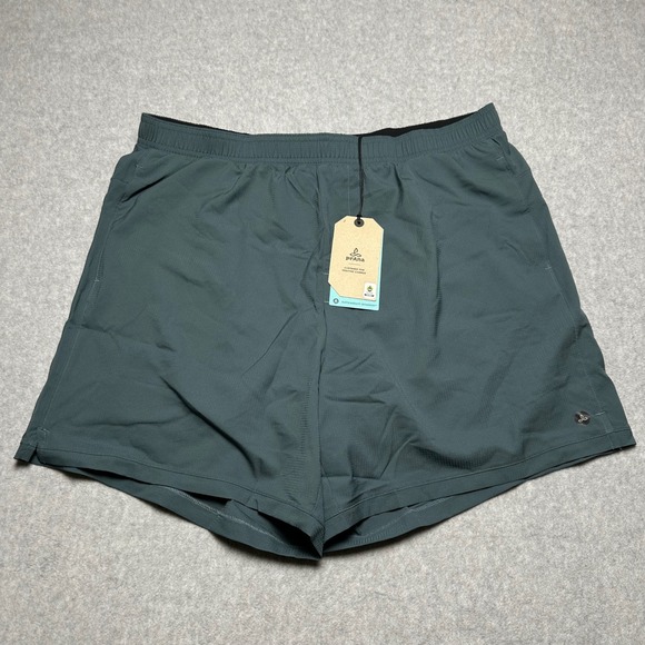 Prana Other - Prana Peak To Pavement Lined Short Mens XXL 6" Grey Blue 1972641 NWT